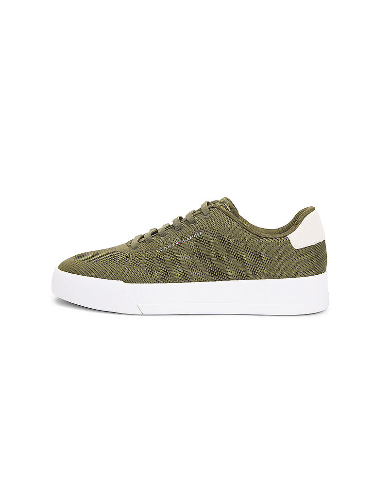 Tommy Hilfiger Sneakers TH COURT olive   41 herren